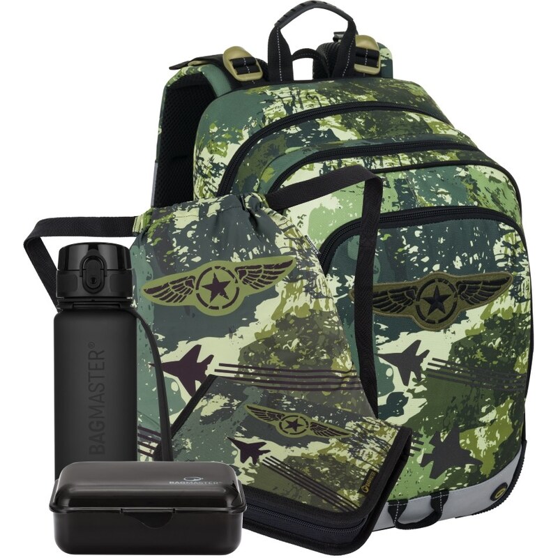 Bagmaster ALFA 25 B veľký školský set pre prváčikov – stíhačky 63475256