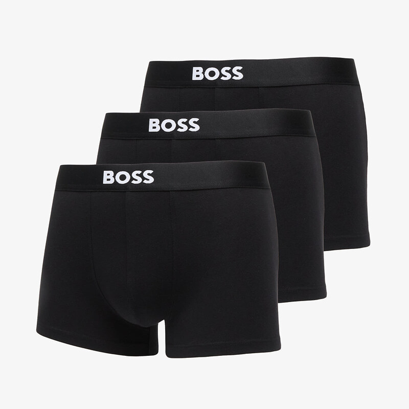 Boxerky Hugo Boss Trunk 3-Pack Boss One Black L 62020964