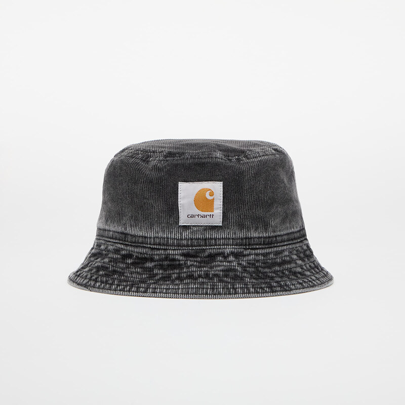 Klobúk Carhartt WIP Reynold Bucket Hat Black Dusky Washed S-M 62021029