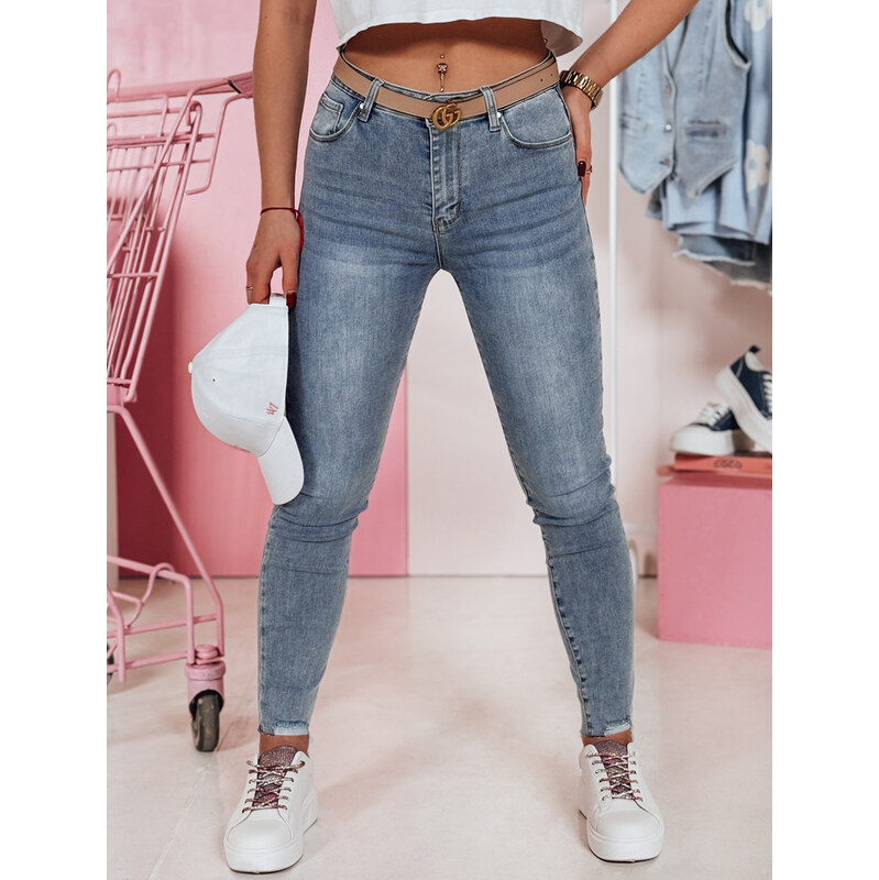BASIC Modré dámske skinny džínsy SKINLENA UY2374 62022178