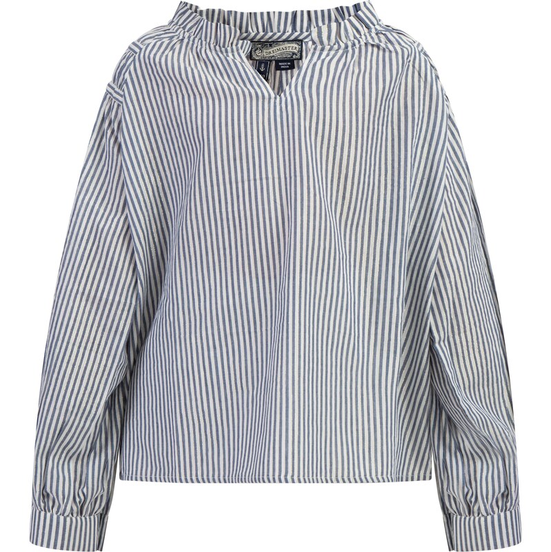 DREIMASTER Blúzka námornícka modrá / biela 63144107