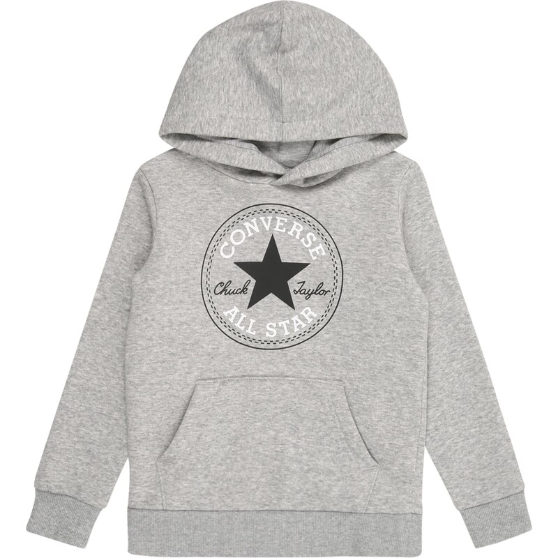 CONVERSE Mikina sivá / čierna / biela 62392506