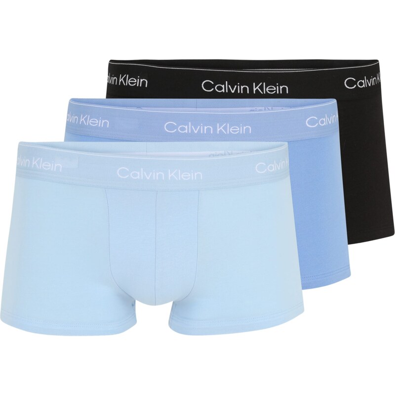 Calvin Klein Underwear Boxerky pastelovo modrá / svetlomodrá / čierna 62025601
