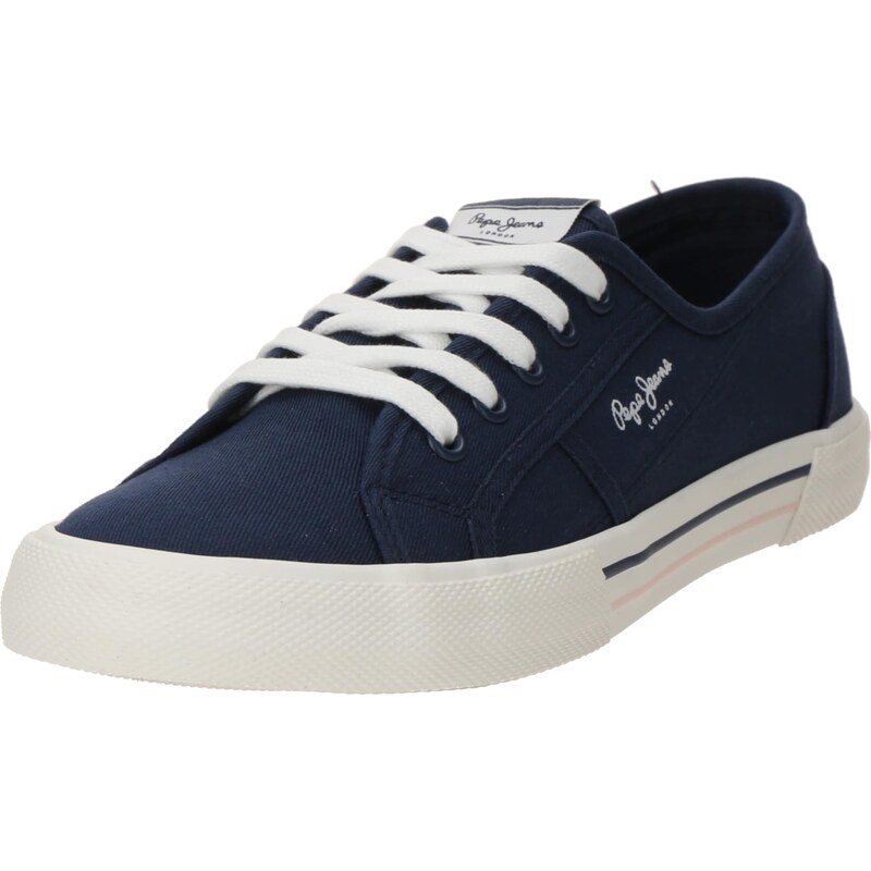 Pepe Jeans Nízke tenisky Brady tmavomodrá / biela 62396035