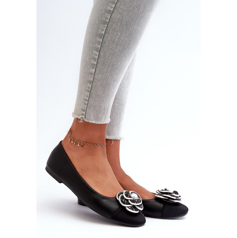 Dámske baleríny T601P model 198576 Black - Seastar 62023676