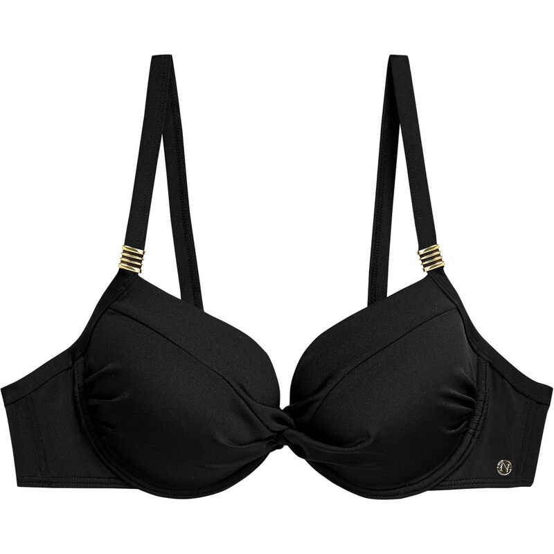 Next Bikinový top čierna 63038246