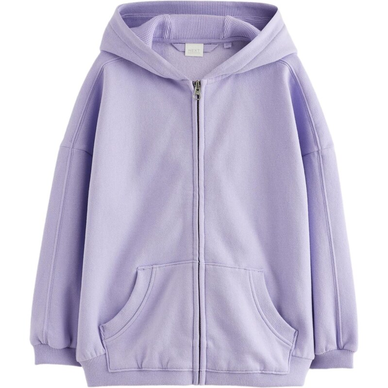 Next Tepláková bunda fialová 62563550