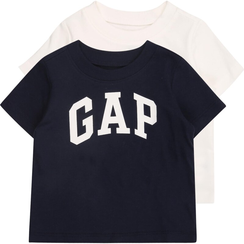 GAP Tričko námornícka modrá / biela 62698733
