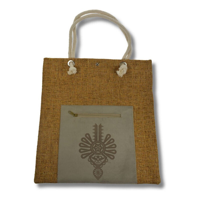 JOHN-C Dámska praktická svetlohnedá taška LOREN 62030808