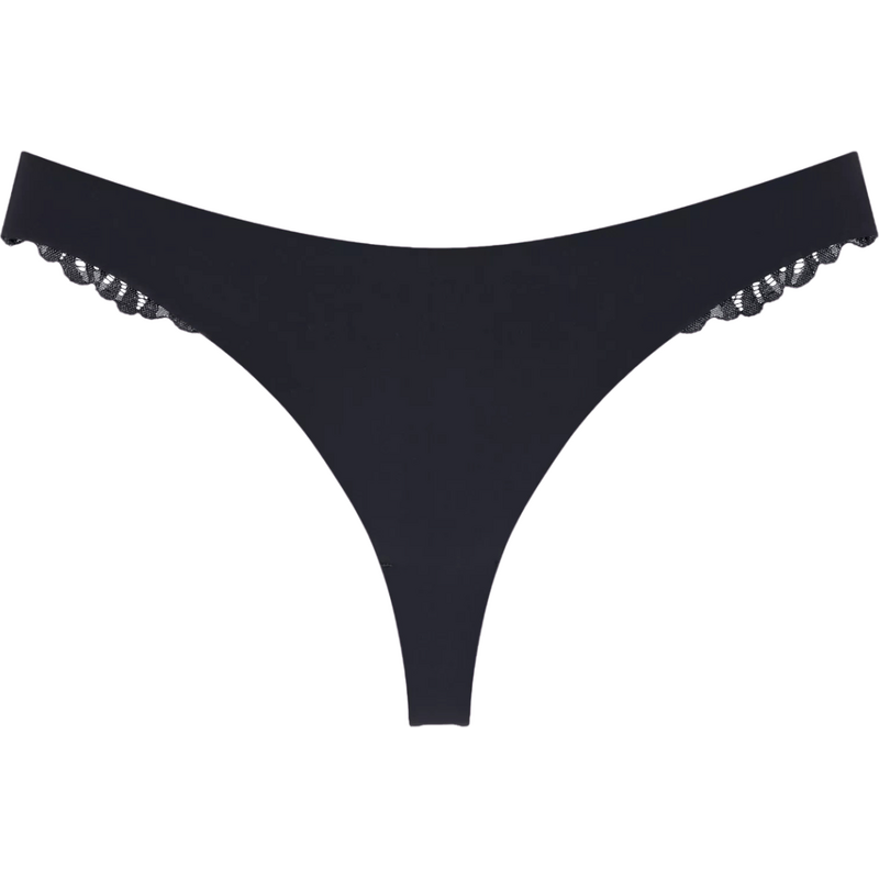 Dámske tangá Pretty Micro String - BLACK - black 0004 - TRIUMPH 62032263