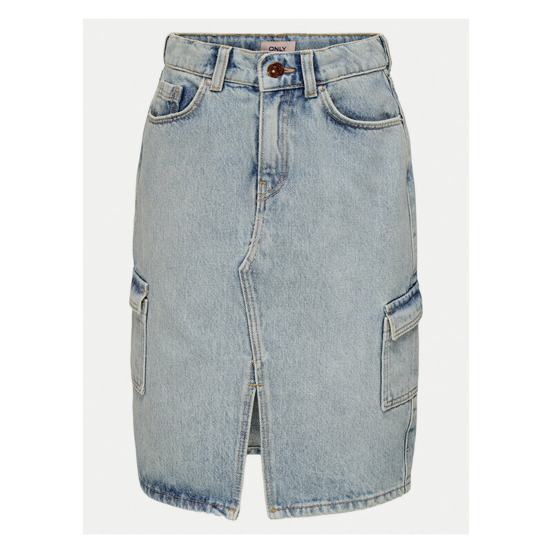 Džínsová sukňa Kids ONLY 62033734