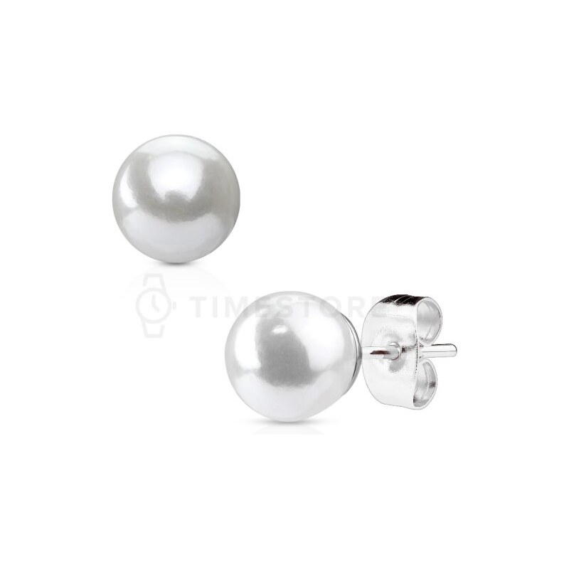Náušnice z chirurgickej ocele s perlou TS-EA-0214 TS-EA-0214 62035140