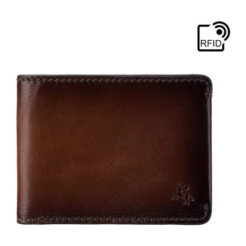 Pánska slim kožená peňaženka na karty a bankovky - Visconti (GPPN489) 62038589