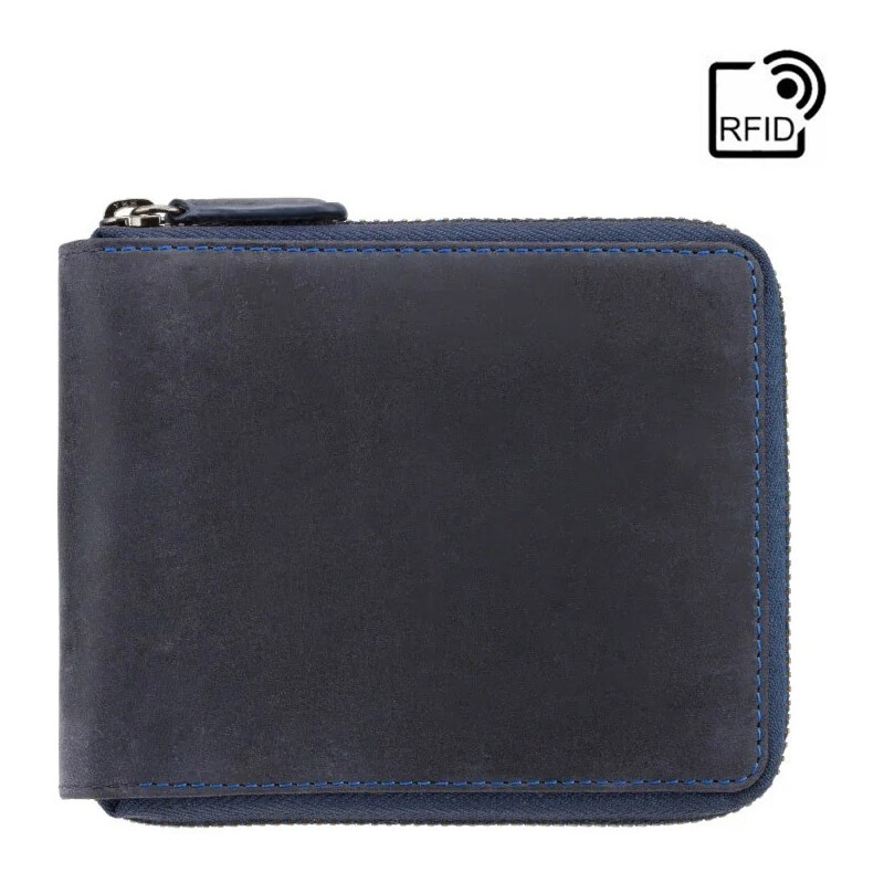 Značková pánska kožená peňaženka na zips - Visconti (GPPN485) 62038593