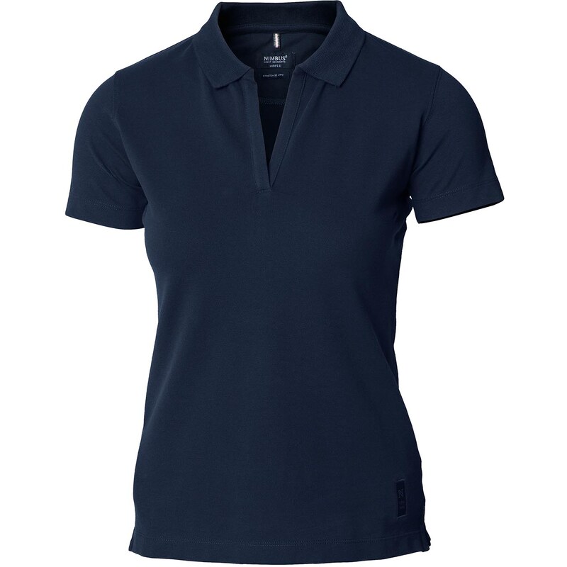 Bavlnená strečová polokošeľa s výstrihom do V pre ženy Harvard Nimbus 62679194