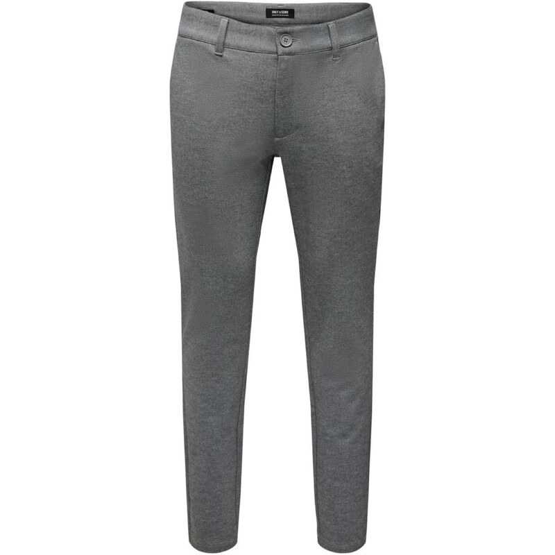 Only & Sons Chino nohavice ONSMark sivá melírovaná 62044241