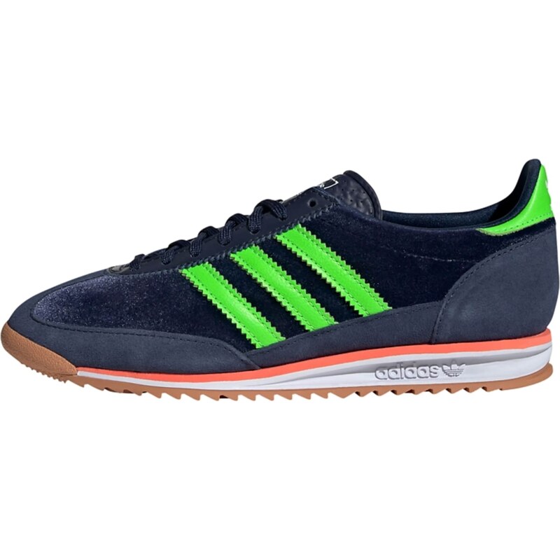 ADIDAS ORIGINALS Nízke tenisky SL 72 OG námornícka modrá / neónovo 62044539