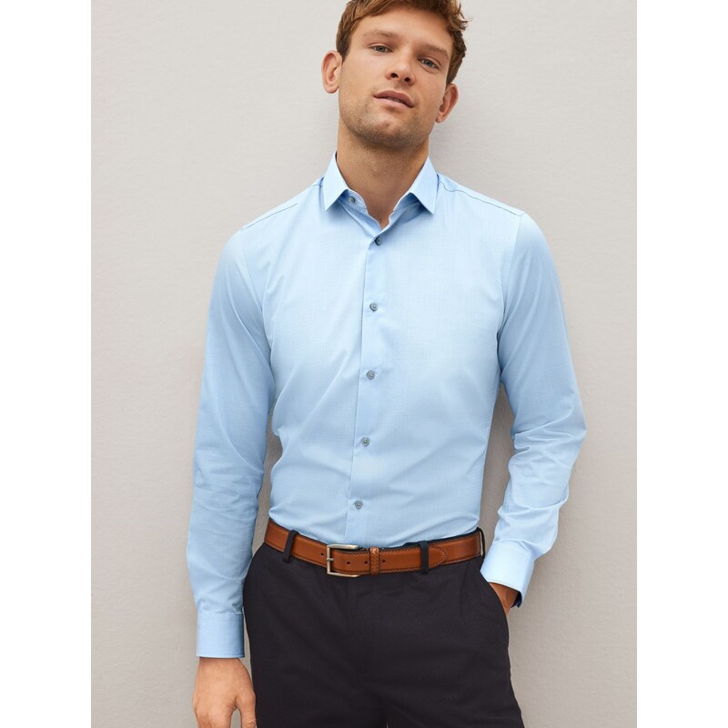 Next Košeľa svetlomodrá 62044486