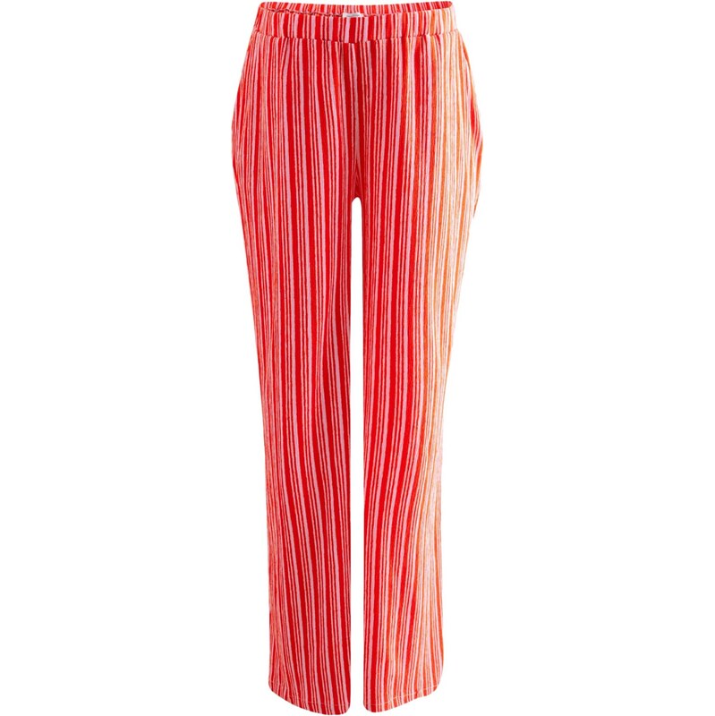 Next Nohavice oranžová / šedobiela 62662066