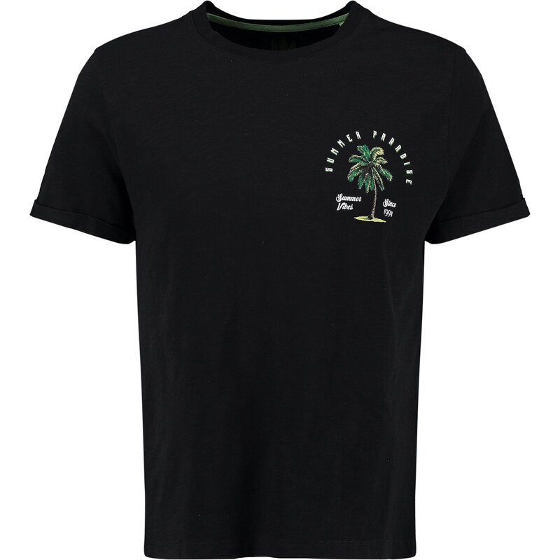 Key Largo Tričko San Diego zelená / svetlozelená / čierna / biela 62044974