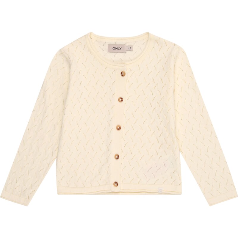 Only Mini Kardigán biela ako vlna 62045040