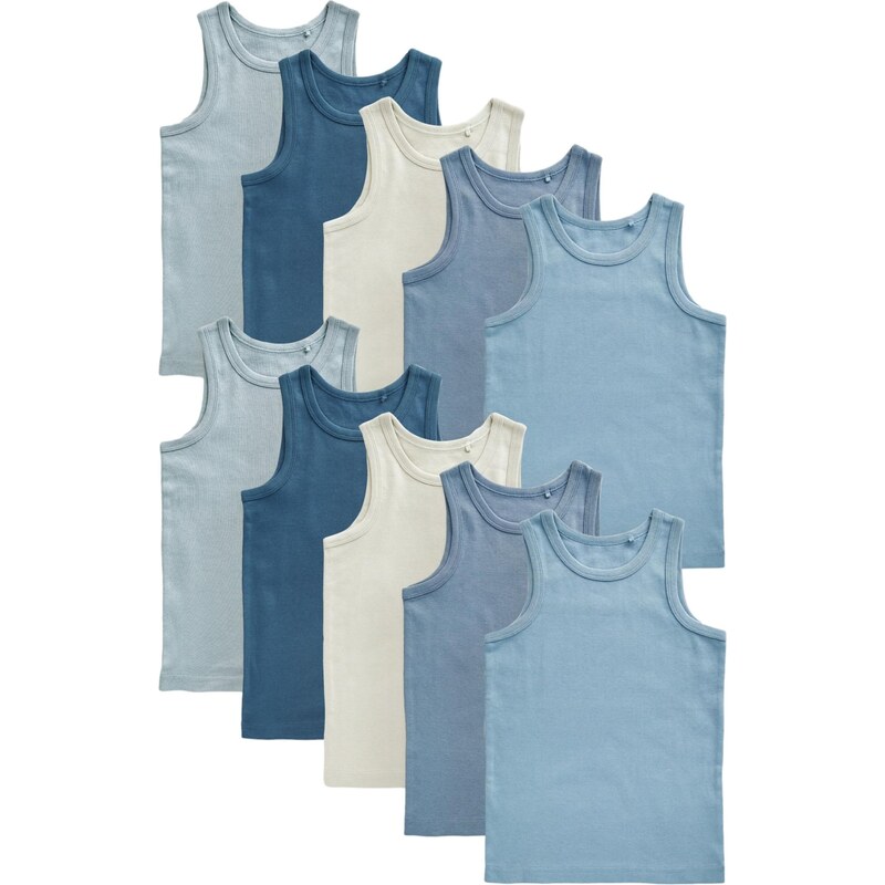 Next Tielko béžová / modrá / tmavomodrá 62044915