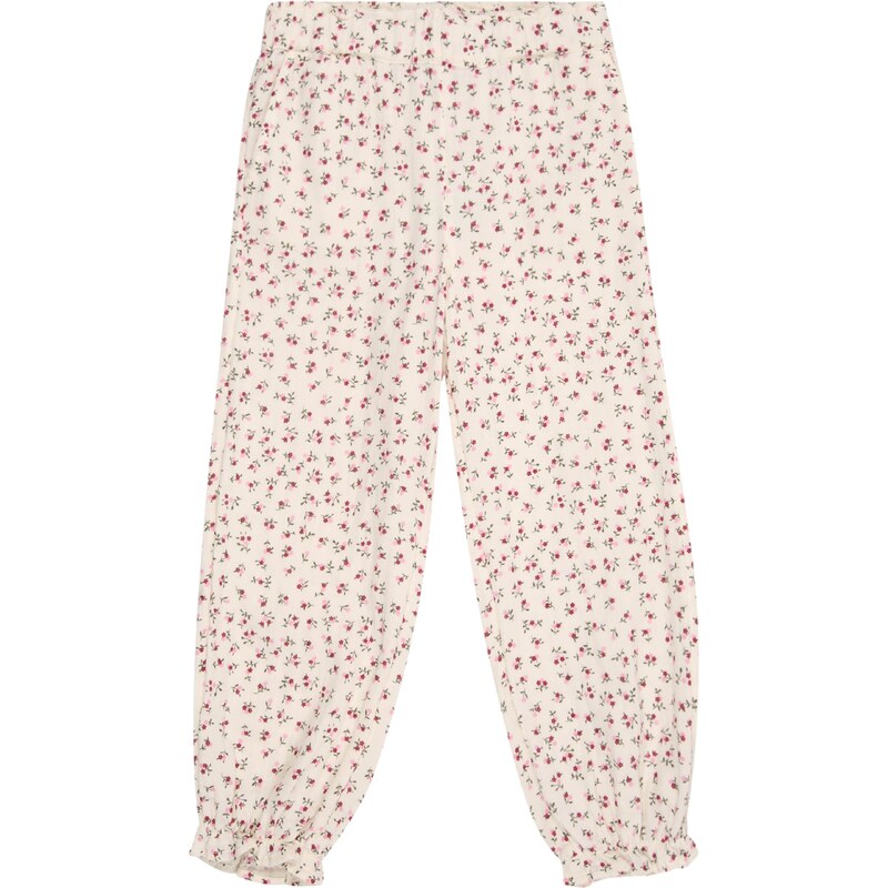 Only Mini Nohavice KMGTHYRA krémová / zelená / staroružová / červená 62045083