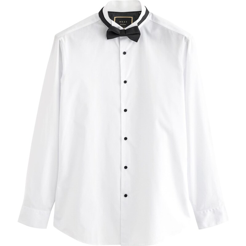 Next Košeľa čierna / biela 62045154