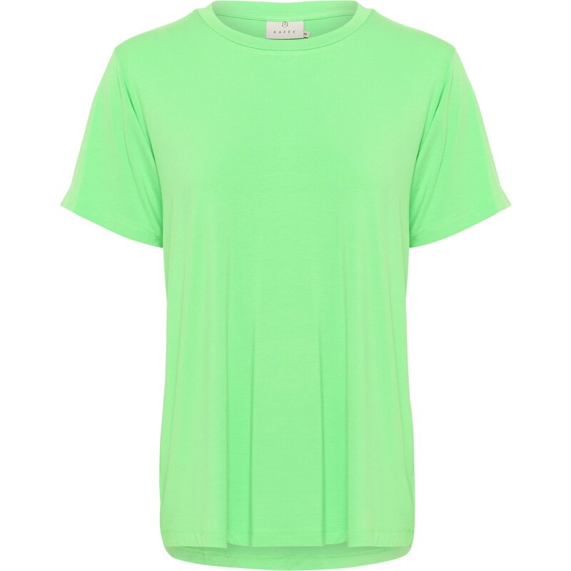Kaffe Tričko neónovo zelená 62044494