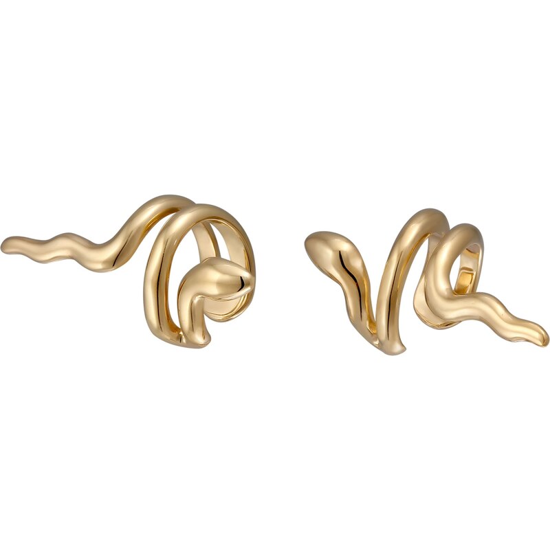 ELLI Náušnice Schlange zlatá 63150913