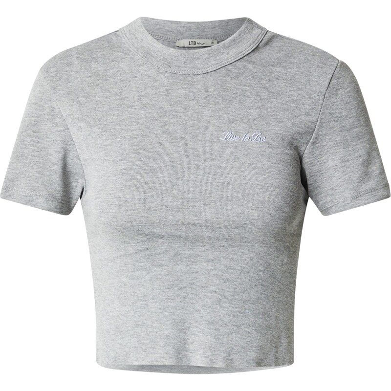 LTB Tričko NEFEHE sivá melírovaná 63059825