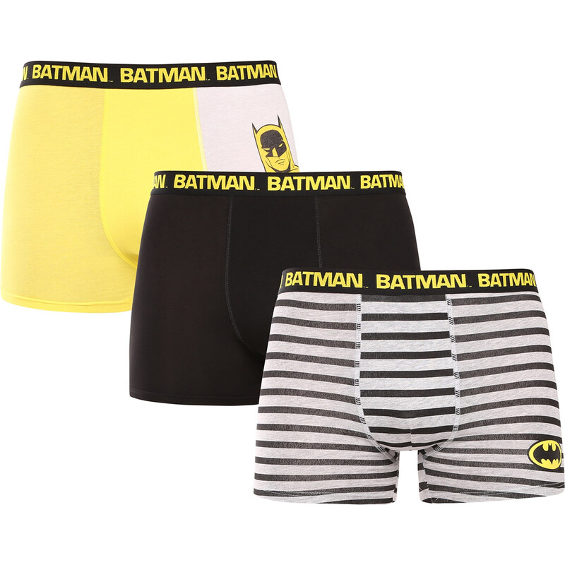 Trenýrkárna 3PACK pánske boxerky Batman viacfarebné (PO39683/1) 62054213
