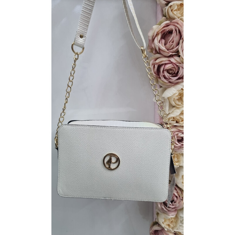 Katrins Fashion Štýlová biela Crossbody kabelka Prestige 45894690