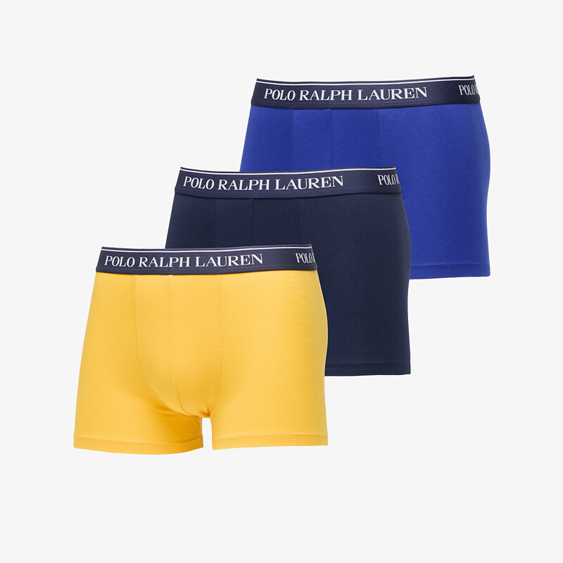 Boxerky Ralph Lauren Classic Trunk 3-Pack Multicolor S 62054641