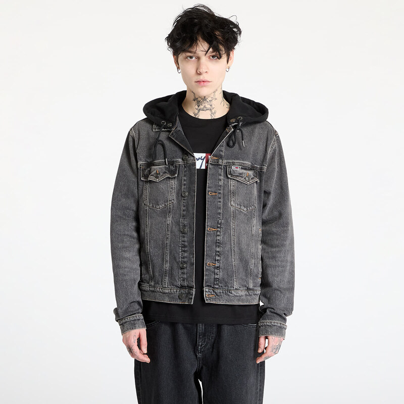 Tommy Hilfiger Bunda Tommy Jeans Hooded Ryan Regular Trucker Jacket 62054665