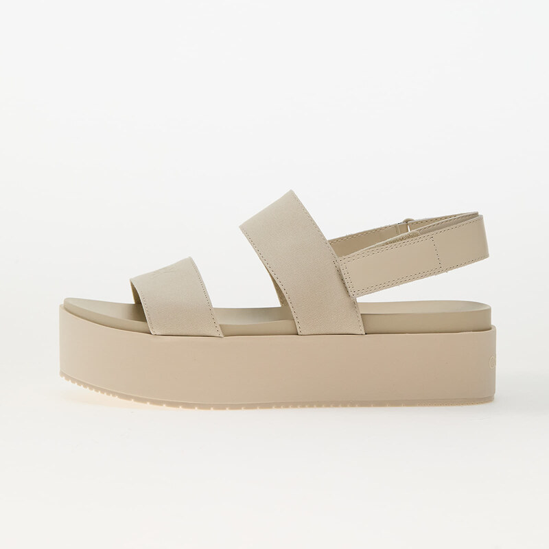 Calvin Klein Jeans Flatform Sandal Slin Beige 62054653
