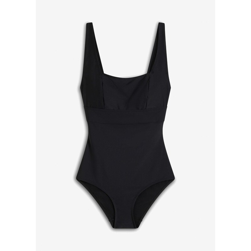 bonprix Tvarujúce plavky so stredne tvarujúcim efektom, farba čierna 62055288