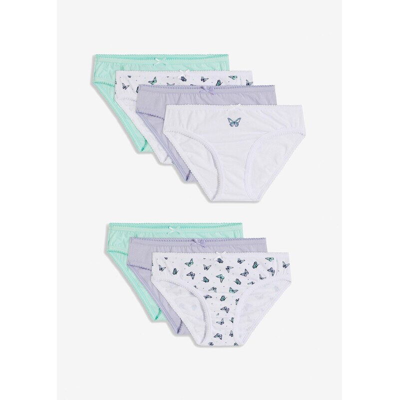 bonprix Nohavičky (7 ks), farba biela 62055311