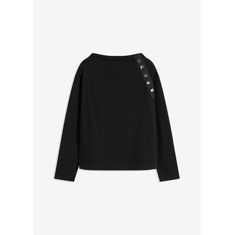 bonprix Mikina, farba čierna 62055397