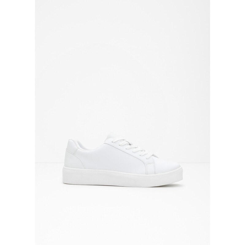 bonprix Nízke tenisky na platforme, farba biela 62055723