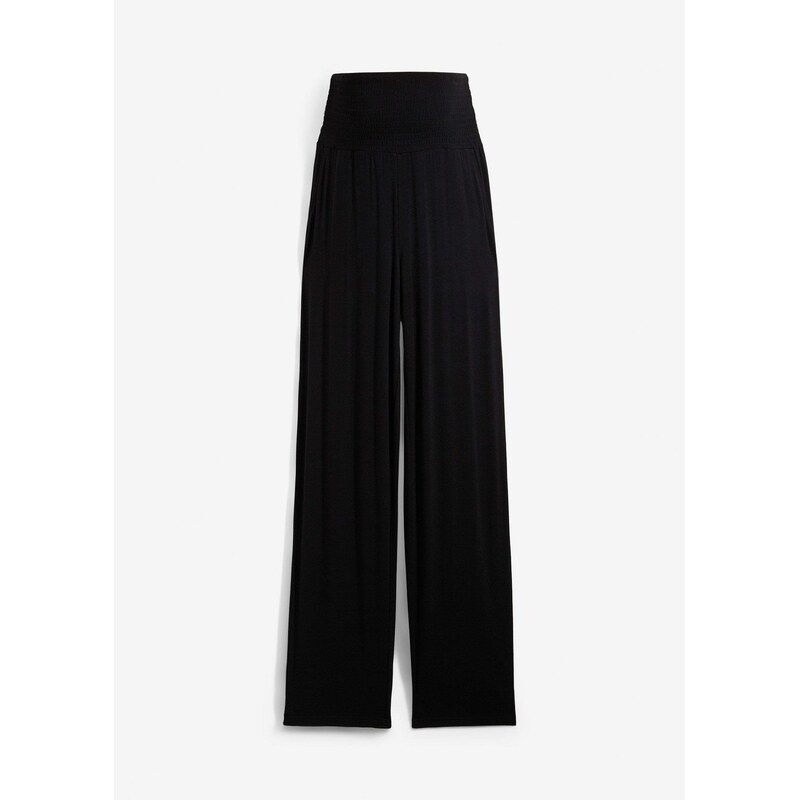 bonprix Materské nohavice s nariaseným pásom, rovný strih, farba 62055761