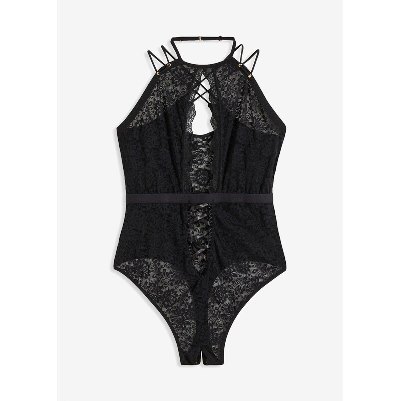 bonprix Body string, ouvert, farba čierna 62055808