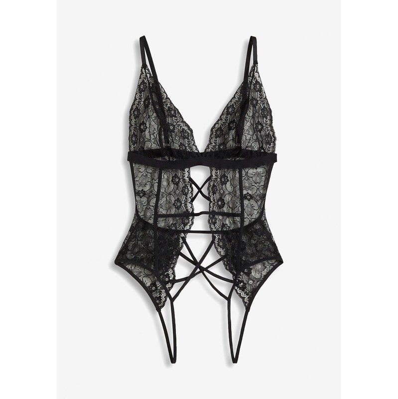 bonprix Body overt, farba čierna 62055812