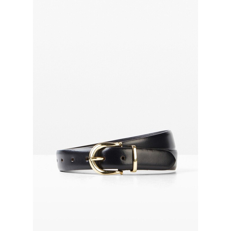 bonprix Kožený opasok, farba čierna 62055910