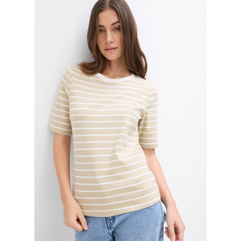 bonprix Tričko, ťažká bio bavlnená kvalita, farba zelená 62055622