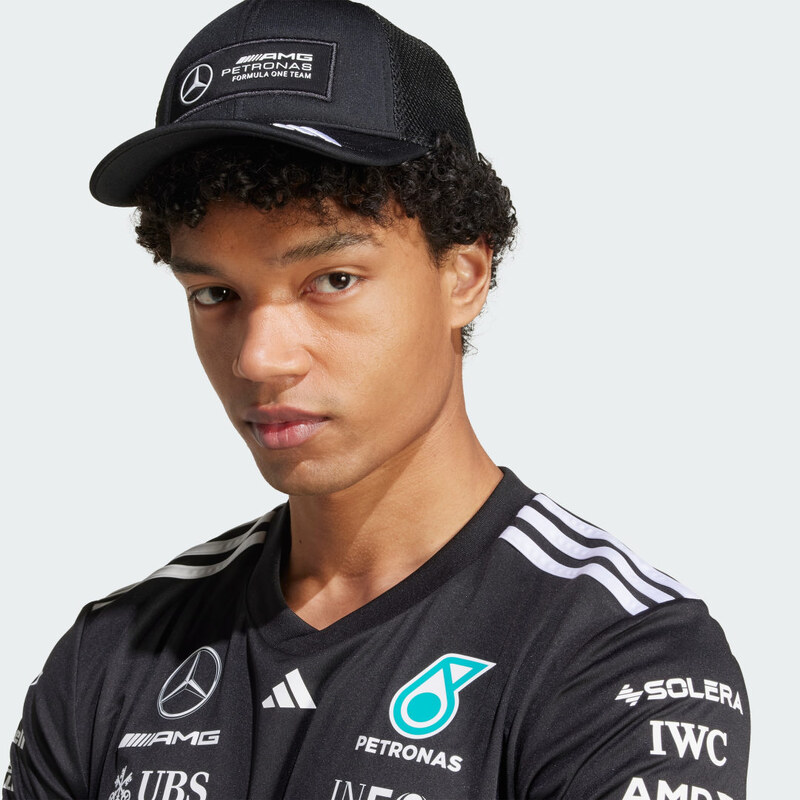 Adidas ŠILTOVKA MERCEDES - AMG PETRONAS FORMULA ONE TEAM SNAPBACK LOGO 62061237