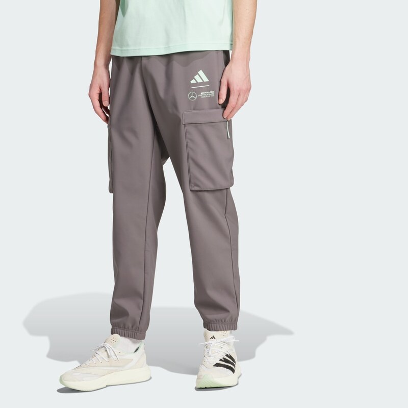 Adidas TEPLÁKY MERCEDES - AMG PETRONAS FORMULA ONE TEAM PREMIUM WOVEN 62061251