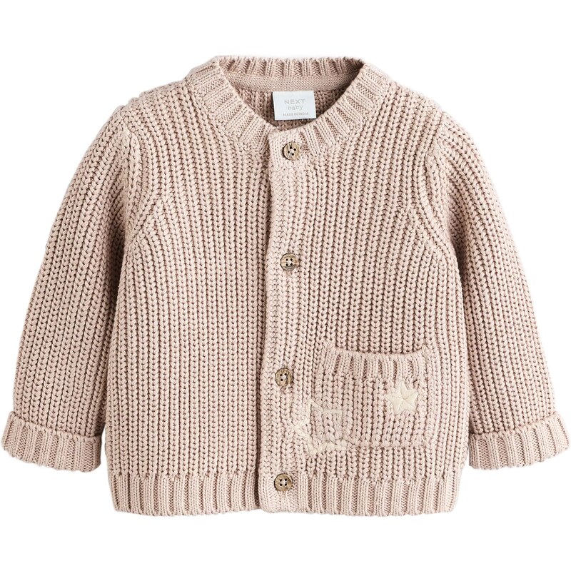 Next Kardigán brokátová / šedobiela 62115529