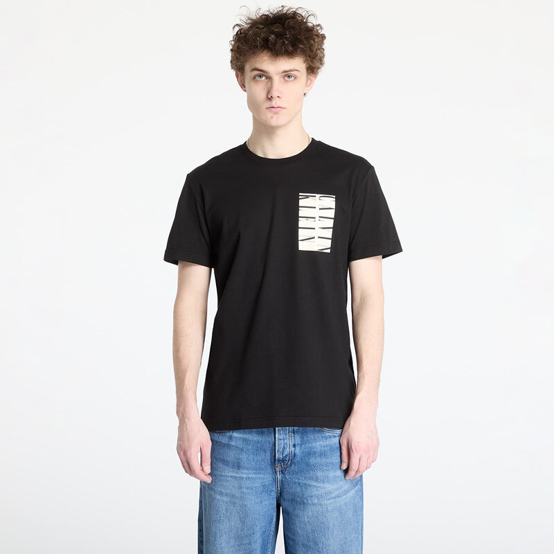 Tričko Calvin Klein Jeans Serif Box Graphic Tee Black M 62065899