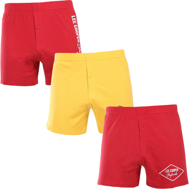 3PACK pánske trenky Lee Cooper viacfarebné (3xPO38819/1) 62196584